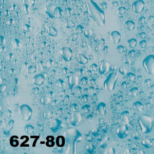 DUSCHY Zasłona prysznicowa 180x200 tekstylna 627-80 WATER LIGHT BLUE