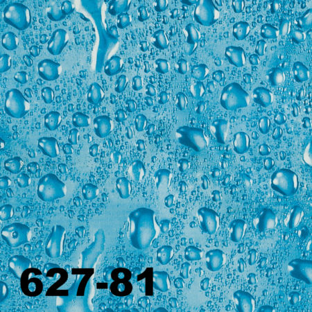 DUSCHY Zasłona prysznicowa 180x200 tekstylna 627-81 WATER BLUE