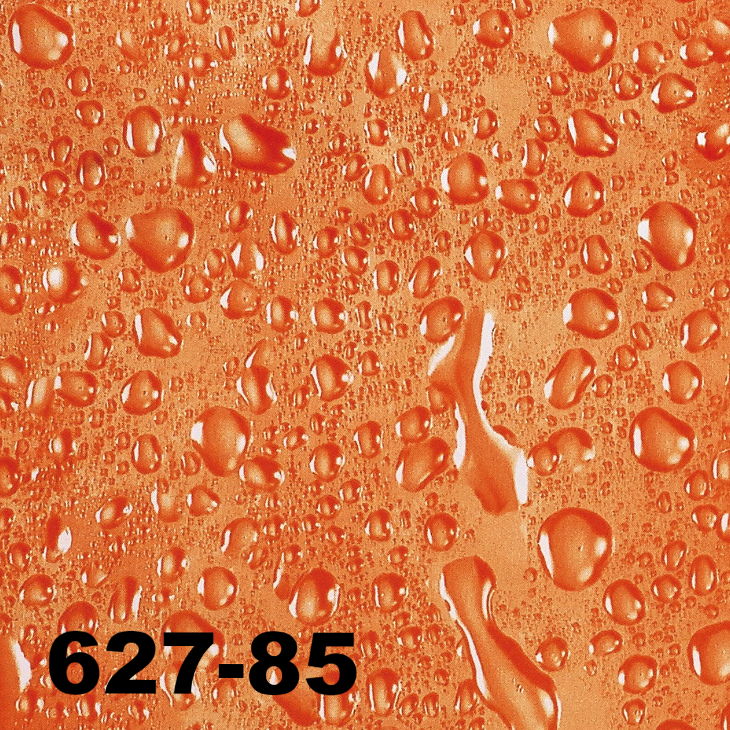 DUSCHY Zasłona prysznicowa 180x200 tekstylna 627-85 WATER ORANGE